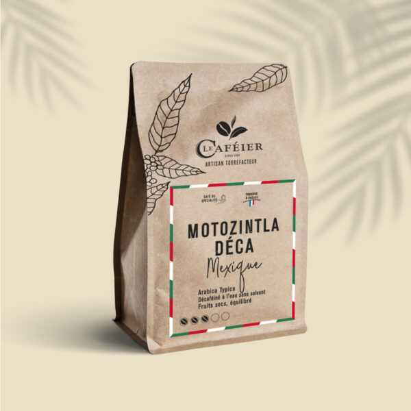 Café pure origine du Mexique décaféiné